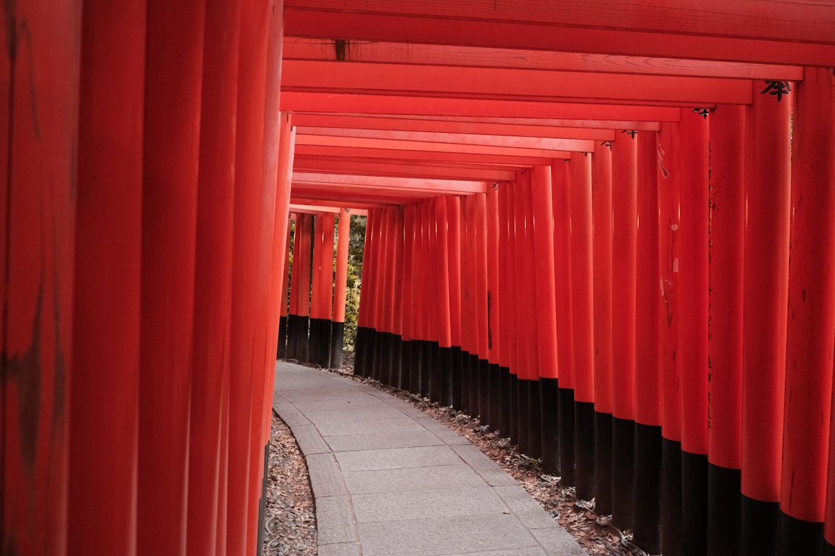 Kyoto shrine gates